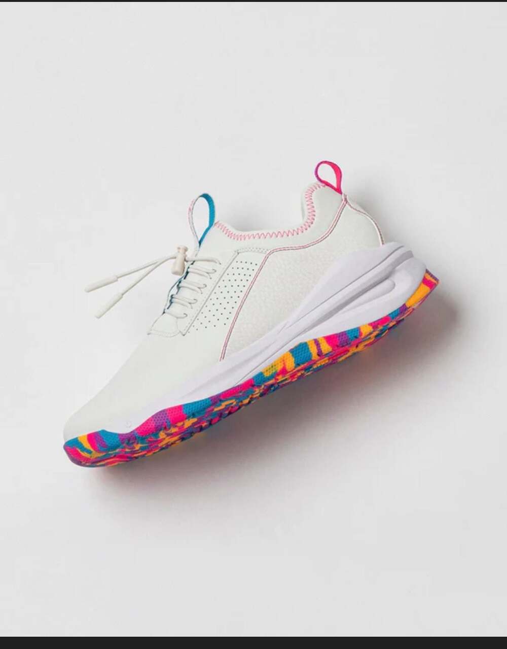 Clove Classic Nursing Shoes White Multi-Color Sole Size W8.5/M7
